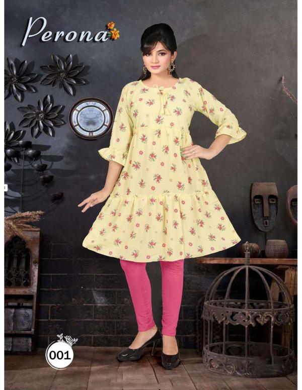 Trendy Moksha Perona Vol 1 Georgette Designer Exclusive Kurti Collection